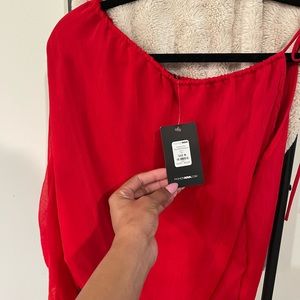Fashionnova one strap blouse